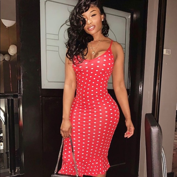 Dresses & Skirts - Sexy Flounced Dress-Red